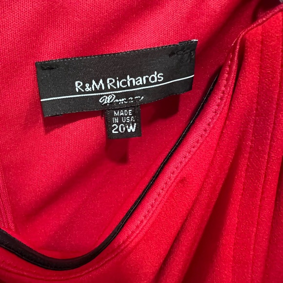 Red R&M Richards Dress - Picture 3 of 3